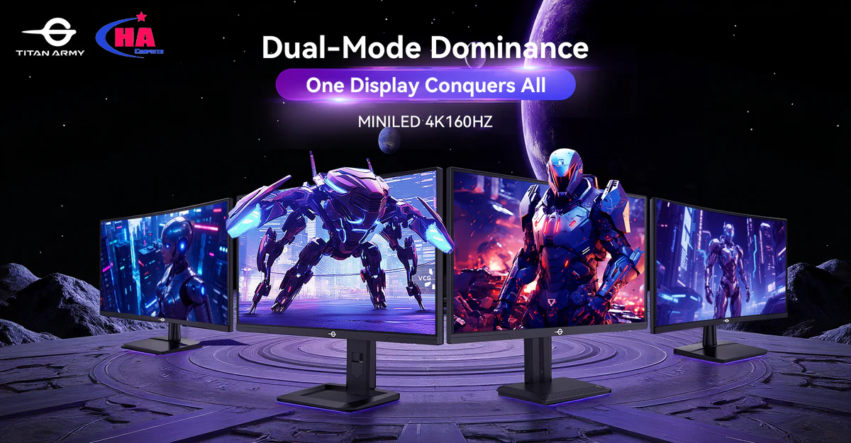 Màn hình Titan Army đa dạng phân khúc